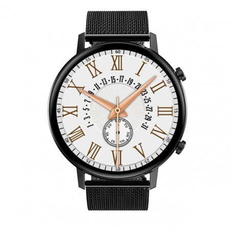 Smartwatch DT96 Ciśnieniomierz Zegarek Czarny