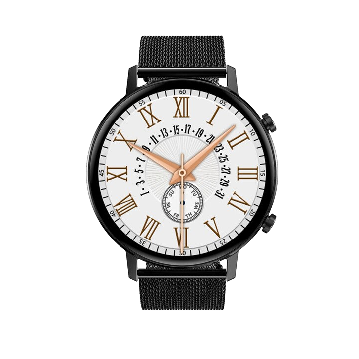 Smartwatch DT96 Ciśnieniomierz Zegarek Czarny