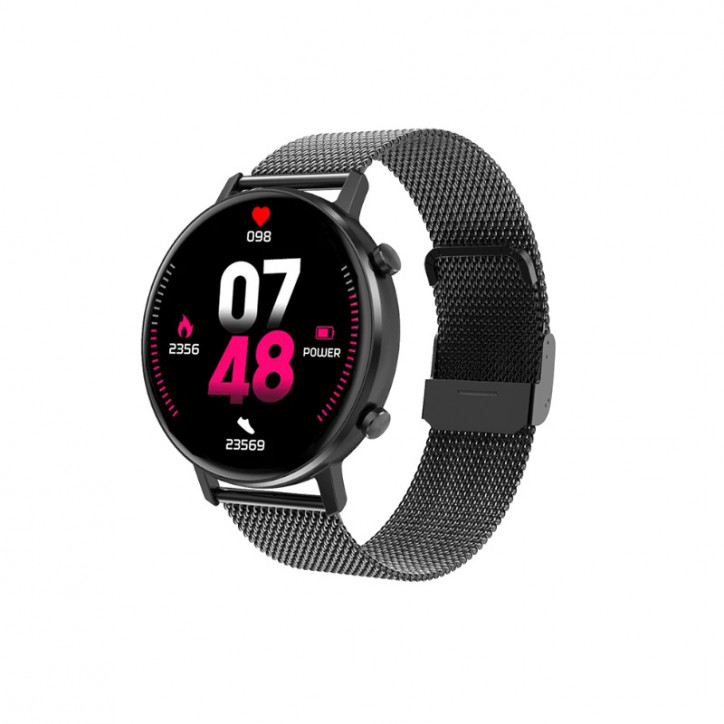 Smartwatch DT96 Ciśnieniomierz Zegarek Czarny