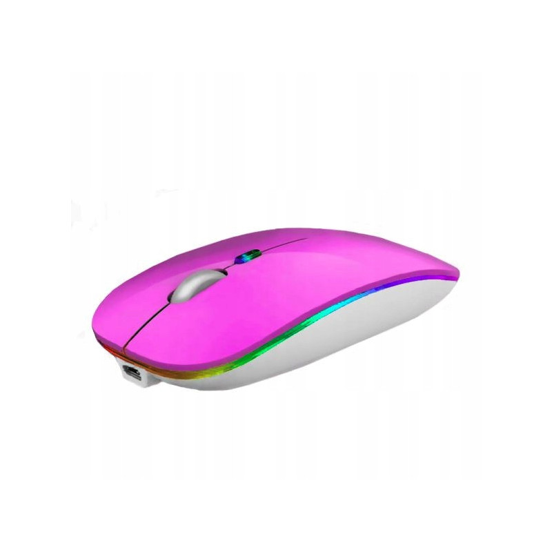 MYSZ STONE BEZPRZEWODOWA RGB Purple MYSZ STONE BEZPRZEWODOWA RGB Purple