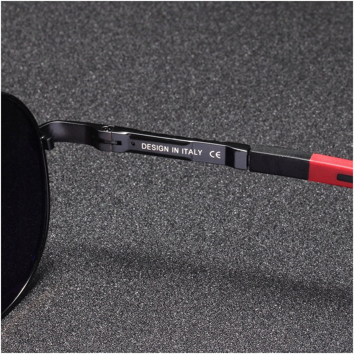 Okulary przeciwsłoneczne Kingseven N725  złoty / czarny UV400