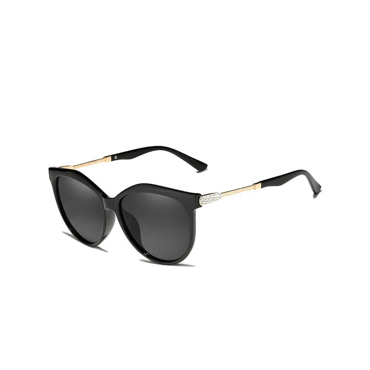 Okulary przeciwsłoneczne Kingseven N7826 czarny / szary UV400