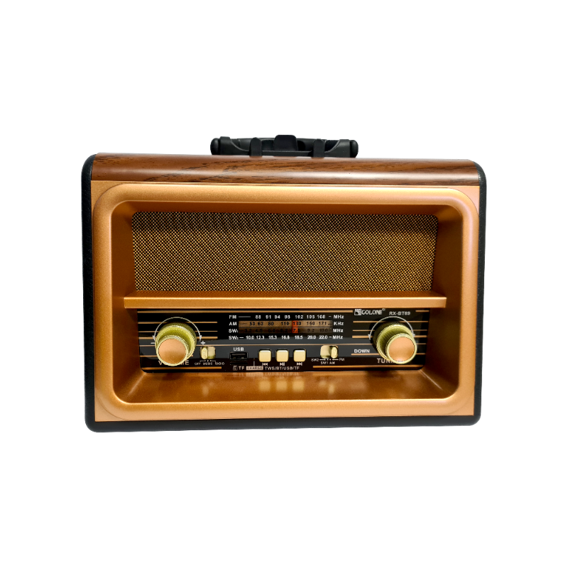 Radio Vintage FM akumulatorowe z Bluetooth USB