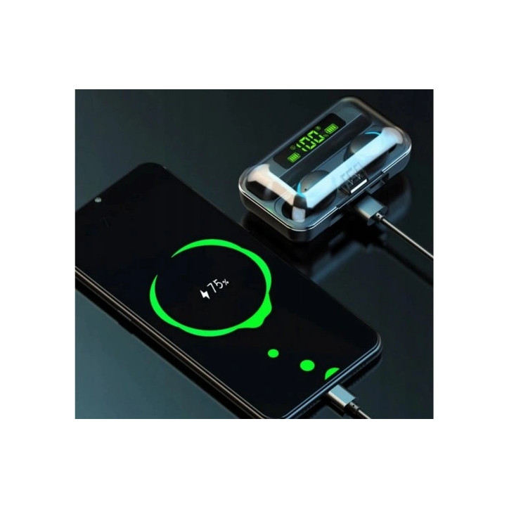 Słuchawki Bezprzewodowe Bluetooth 5.1 + Powerbank Słuchawki Bezprzewodowe Bluetooth 5.1 + Powerbank