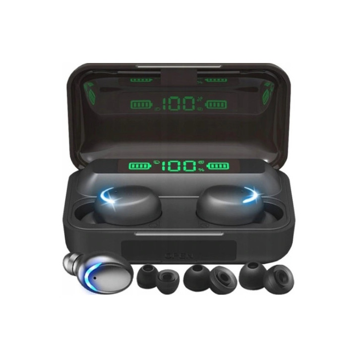Słuchawki Bezprzewodowe Bluetooth 5.1 + Powerbank Słuchawki Bezprzewodowe Bluetooth 5.1 + Powerbank