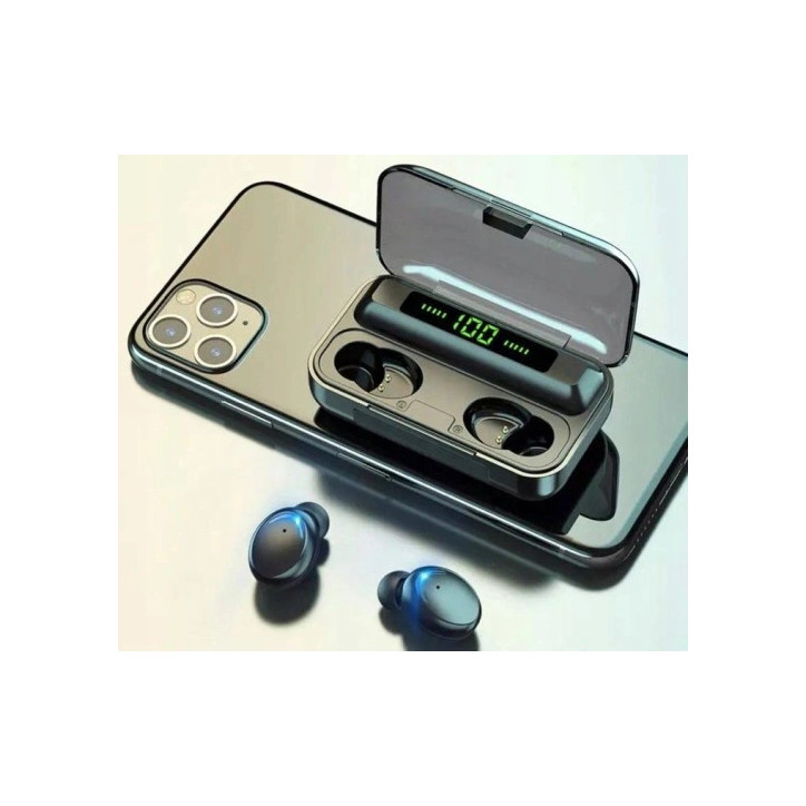 Słuchawki Bezprzewodowe Bluetooth 5.1 + Powerbank Słuchawki Bezprzewodowe Bluetooth 5.1 + Powerbank