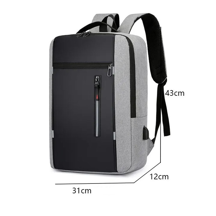 Plecak na laptopa 15.6 czarny Plecak na laptopa 15.6 czarny
