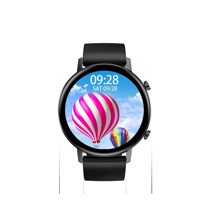 Smartwatch DT96 Ciśnieniomierz Zegarek Czarny