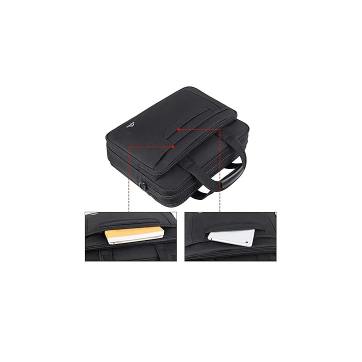 Matein Torba Na Laptopa 17,3' Cali Pojemna Na Ramię