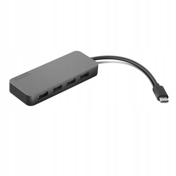 Lenovo Koncentrator Portów HUB Rozdzielacz USB-C na 4x USB-A (4X90X21427) Lenovo Koncentrator Portów HUB Rozdzielacz USB-C na 4x USB-A (4X90X21427)