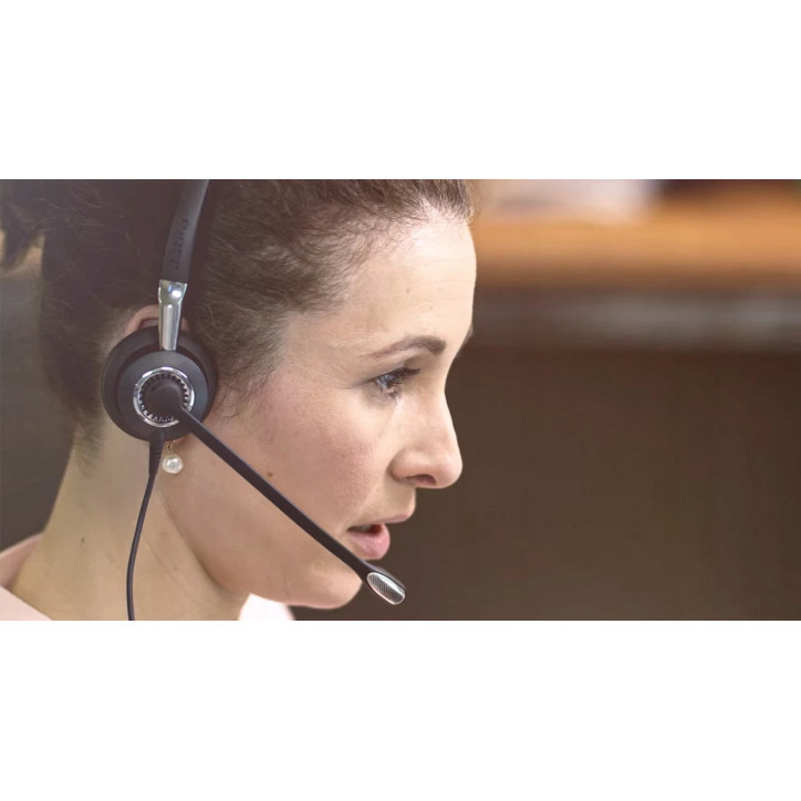 Przewodowe nauszne Słuchawki Z MIKROFONEM Jabra BIZ 2400 II