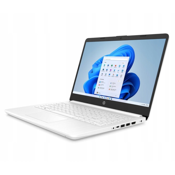 Laptop edukacyjny HP 14 " Intel 4 GB / 128 GB biały prezent komunia W11