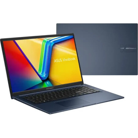 Niebieski laptop Asus VivoBook  i3 40GB 2TB SSD 17,3"  FHD  WIN11