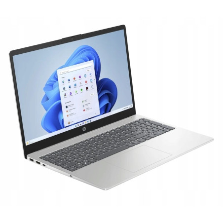 Mocny laptop HP 15-fd i5 1335U 8GB  512GB SSD 15.6" FHD Win11 Podświetlana klawiatura Srebrny