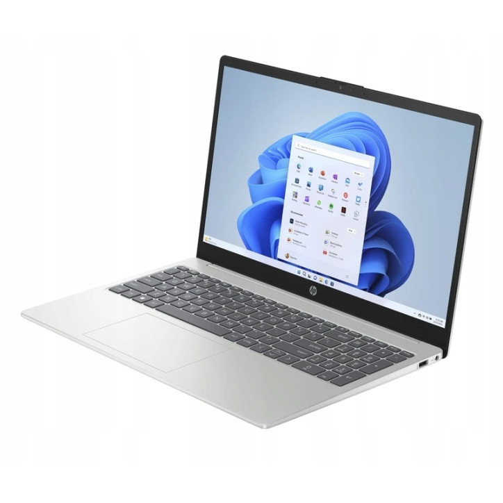 Mocny laptop HP 15-fd i5 1335U 16GB  1TB SSD 15.6" FHD Win11 Podświetlana klawiatura Srebrny