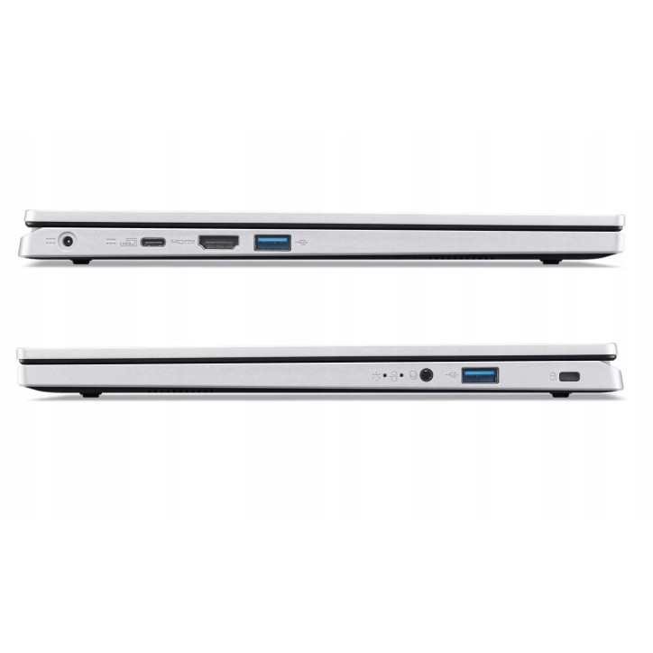 Mocny  Laptop Acer Aspire 3 i3-N305 8G 1TB  FHD 14" Intel i3  srebrny komunia
