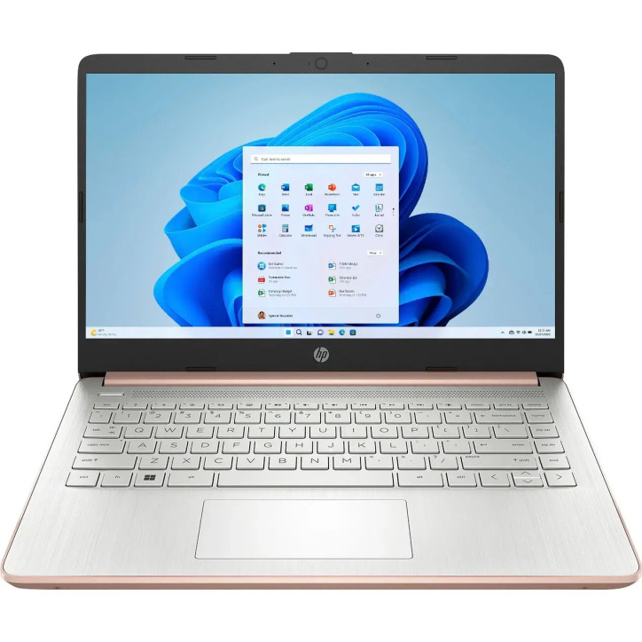 Edukacyjny Różowy WYDAJNY Laptop na komunię HP 14 N4120 8GB 128GB CAM ROSE GOLD WIN 11 Edukacyjny Różowy WYDAJNY Laptop na komunię HP 14 N4120 8GB 128GB CAM ROSE GOLD WIN 11