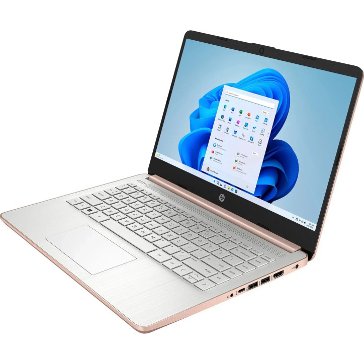 Edukacyjny Różowy WYDAJNY Laptop na komunię HP 14 N4120 8GB 128GB CAM ROSE GOLD WIN 11 Edukacyjny Różowy WYDAJNY Laptop na komunię HP 14 N4120 8GB 128GB CAM ROSE GOLD WIN 11