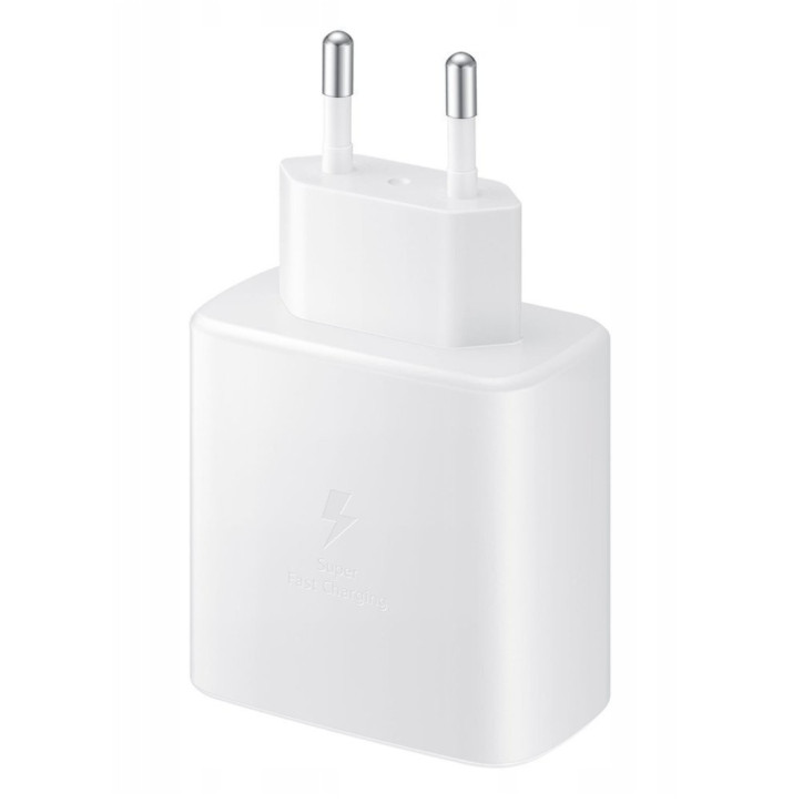 ŁADOWARKA SIECIOWA USB-C SAMSUNG 5A 45W TYP-C BIAŁY ŁADOWARKA SIECIOWA USB-C SAMSUNG 5A 45W TYP-C BIAŁY