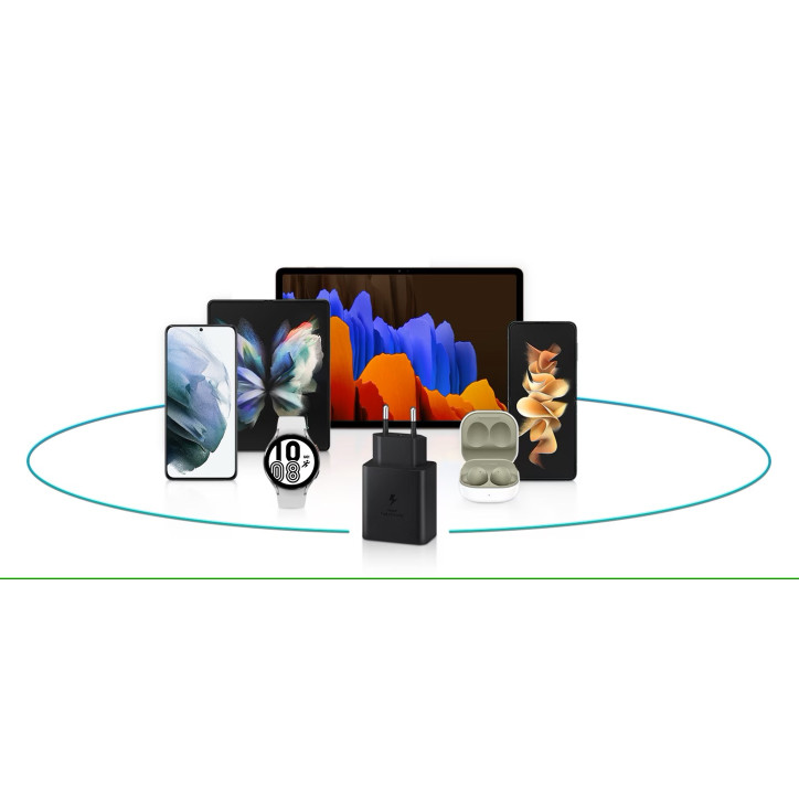 ŁADOWARKA SIECIOWA USB-C SAMSUNG 5A 45W TYP-C BIAŁY ŁADOWARKA SIECIOWA USB-C SAMSUNG 5A 45W TYP-C BIAŁY