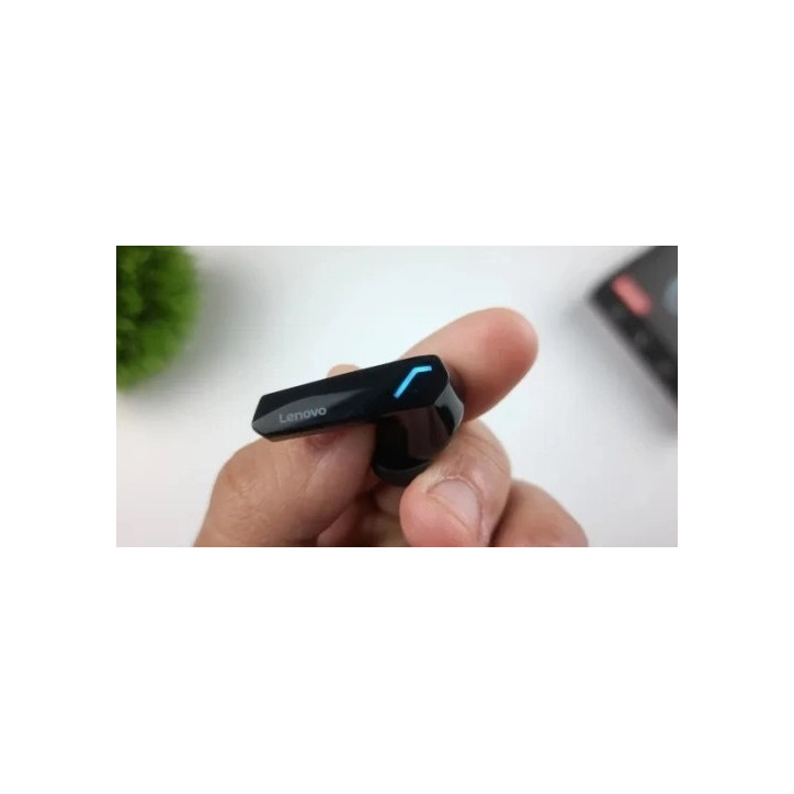 LENOVO GM2 PRO Z POWERBANK - Czarne / SŁUCHAWKI BEZPRZEWODOWE LENOVO GM2 PRO Z POWERBANK