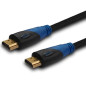 Kabel HDMI (M) 2m, oplot nylonowy, złote końcówki, v1.4 high speed, ethernet/3D CL-48