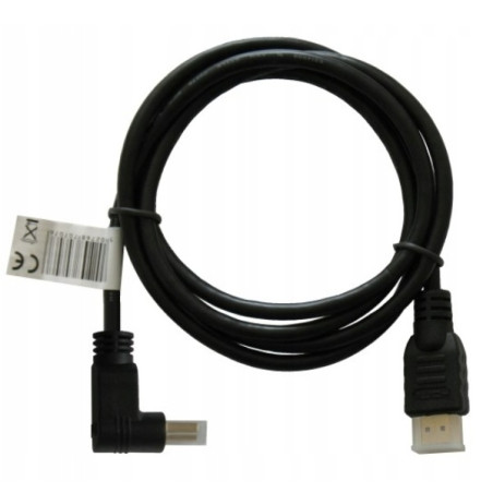 Kabel HDMI Łamany/Kątowy 1,5m 2.0