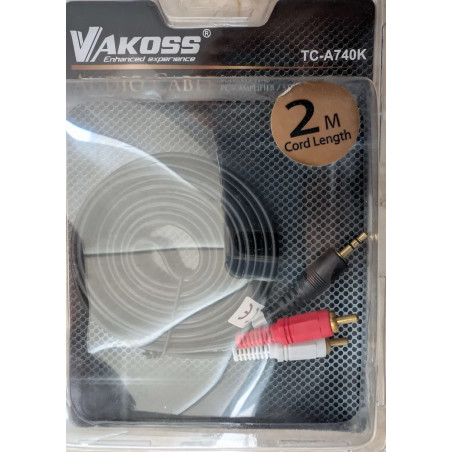 Przewód audio Vakoss TC-A740K