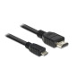 DeLOCK 83295 1m Micro-USB HDMI Czarny adapter kabla wideo DeLOCK 83295 1m Micro-USB HDMI Czarny adapter kabla wideo