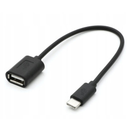 TB Kabel OTG USB AF - USB C 15cm czarny