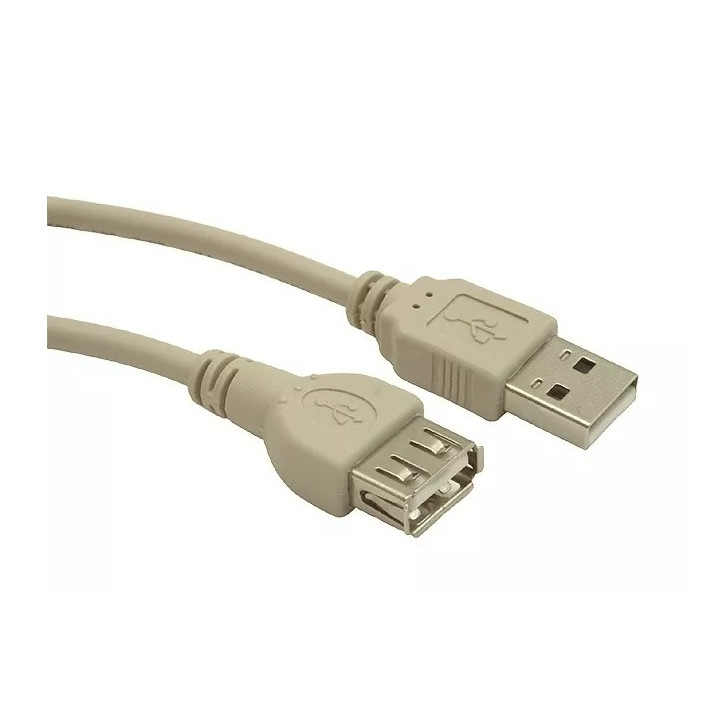 Cablexpert Przedłuzacz USB 2.0 typu AM-AF 0.75m szary Cablexpert Przedłuzacz USB 2.0 typu AM-AF 0.75m szary