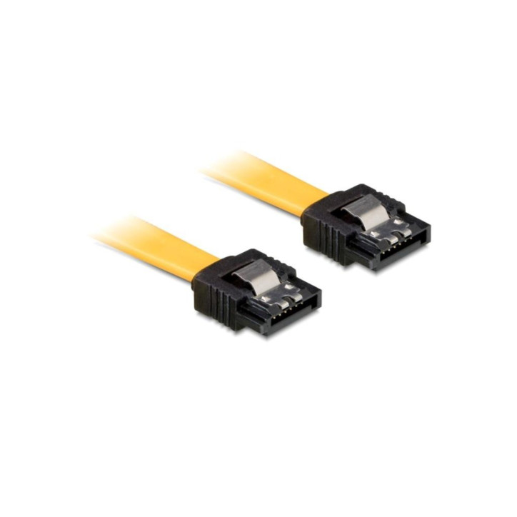 Delock SATA - SATA, 0.5m, Żółty (82809) Delock SATA - SATA, 0.5m, Żółty (82809)