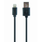 Kabel USB Cablexpert USB-A - Lightning 1 m Czarny