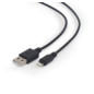 Kabel USB Cablexpert USB-A - Lightning 1 m Czarny