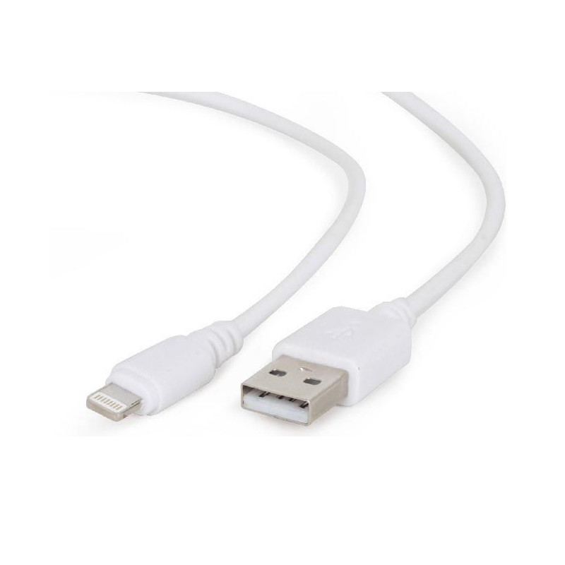 Kabel USB Cablexpert USB-A - Lightning 0,5 m Biały