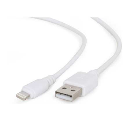 Kabel USB Cablexpert USB-A - Lightning 0,5 m Biały