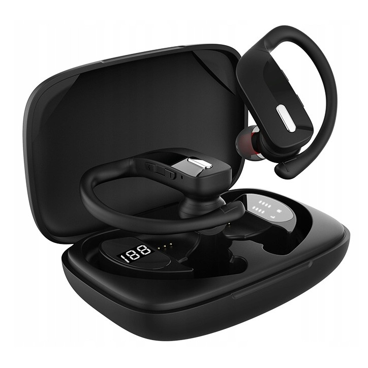 SŁUCHAWKI BLUETOOTH 5.3 SPORTOWE PREMIUM POWERBANK TWS