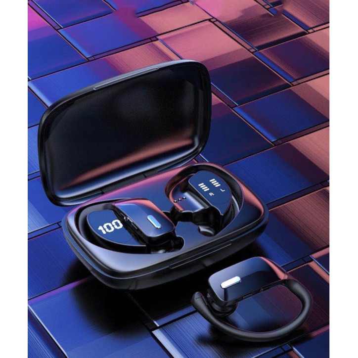 SŁUCHAWKI BLUETOOTH 5.3 SPORTOWE PREMIUM POWERBANK TWS
