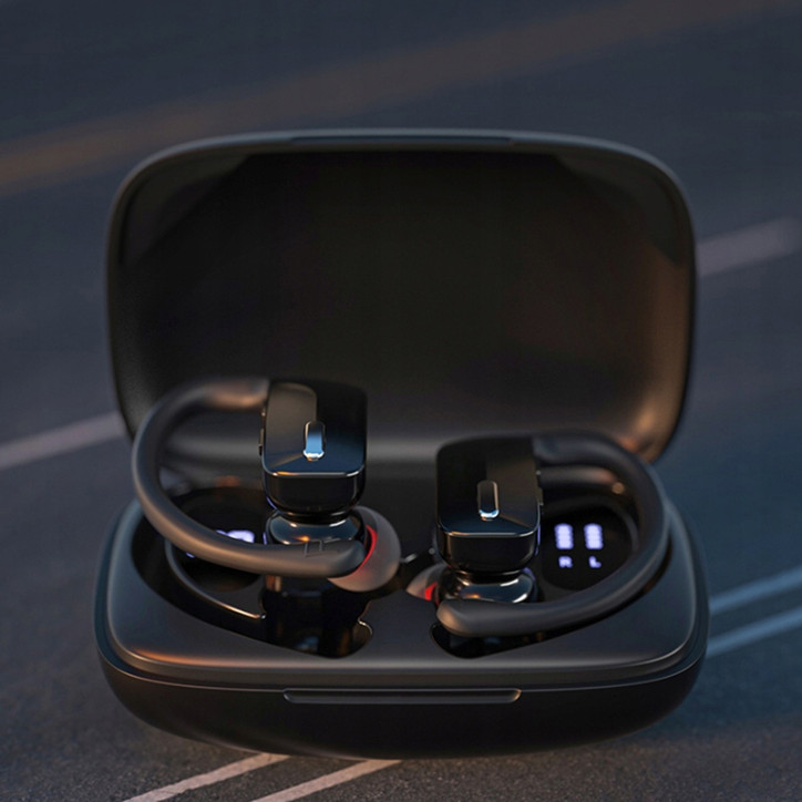 SŁUCHAWKI BLUETOOTH 5.3 SPORTOWE PREMIUM POWERBANK TWS
