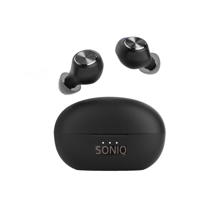 SŁUCHAWKI BEZPRZEWODOWE SONIQ SPE-15 bluetooth 5.3 WODOODPORNE 2 mikrofony
