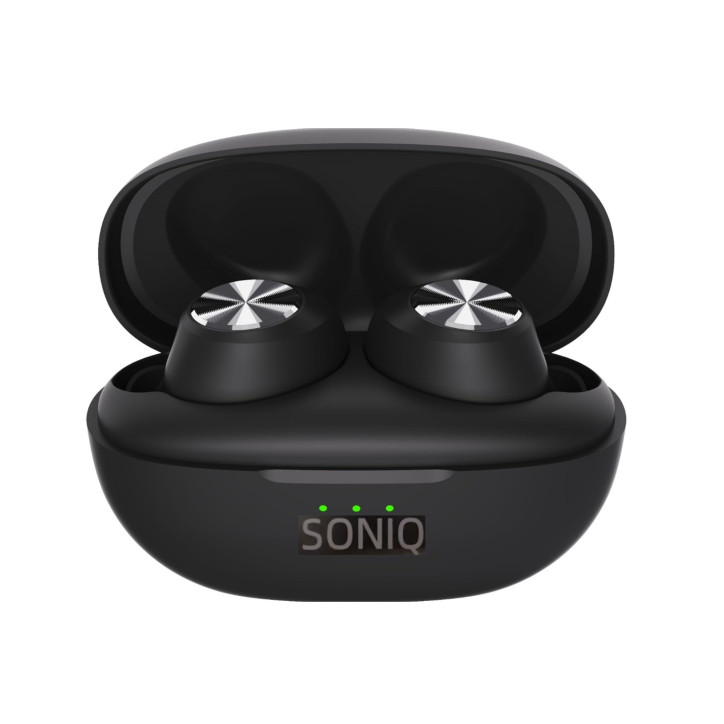 SŁUCHAWKI BEZPRZEWODOWE SONIQ SPE-15 bluetooth 5.3 WODOODPORNE 2 mikrofony