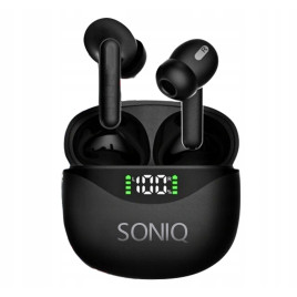 Słuchawki Bezprzewodowe Bluetooth 5.3 SONIQ WGN-16 PRO dwa mikrofony