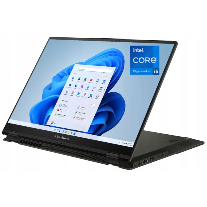 Laptop Asus VivoBook S 16 Flip 16 " Intel Core i5 8 GB 1TB czarny Laptop Asus VivoBook S 16 Flip 16 " Intel Core i5 8 GB 1TB czarny