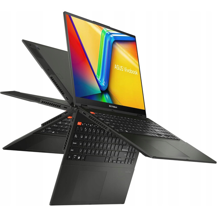 Laptop Asus VivoBook S 16 Flip 16 " Intel Core i5 8 GB 1TB czarny Laptop Asus VivoBook S 16 Flip 16 " Intel Core i5 8 GB 1TB czarny