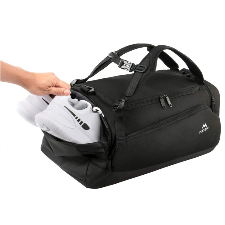 Matein T121900 czarny / Torba na siłownię