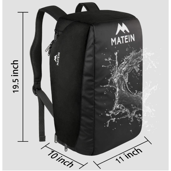 Matein T121900 czarny / Torba na siłownię