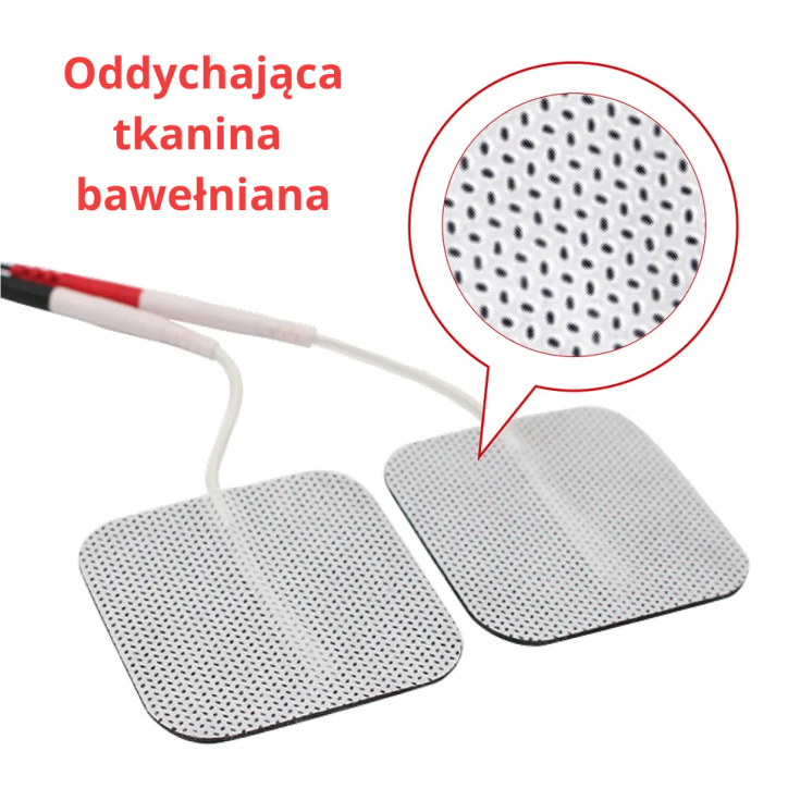 Elektrody 5x5cm Tens do elektrostymulatorów 4szt