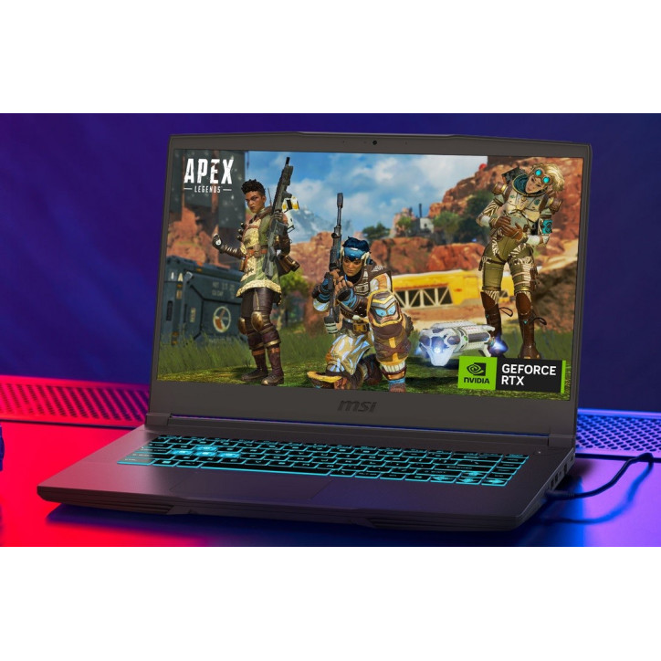 LAPTOP DO GIER MSI THIN 15 B13VF  i5-13gen 16GB /1,5 TB 15,6" FHD 144 Hz RTX 4060 W11
