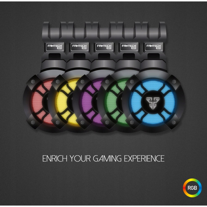 Słuchawki gamingowe z mikrofonem HG11 CAPTAIN RGB Białe Słuchawki gamingowe z mikrofonem HG11 CAPTAIN RGB Białe