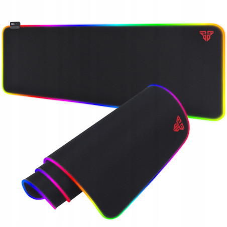 FANTECH Gamingowa podświetlana podkładka RGB MPR800s FIREFLY RGB czarna